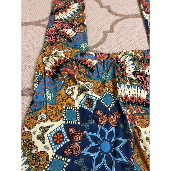 Adidas Originals x FARM Rio Borbomix Leggings Trefoil Mixed Print, Size large - Picture 13 of 14